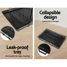 Load image into Gallery viewer, i.Pet Dog Cage 24inch Pet Cage - Black