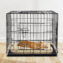 Load image into Gallery viewer, i.Pet Dog Cage 24inch Pet Cage - Black