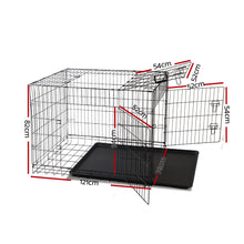 Load image into Gallery viewer, i.Pet Dog Cage 48inch Pet Cage - Black
