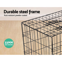 Load image into Gallery viewer, i.Pet Dog Cage 48inch Pet Cage - Black