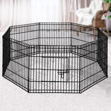 Load image into Gallery viewer, i.Pet 2x24" 8 Panel Dog Playpen Pet Fence Exercise Cage Enclosure Play Pen