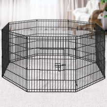 Load image into Gallery viewer, i.Pet 2x30" 8 Panel Dog Playpen Pet Fence Exercise Cage Enclosure Play Pen