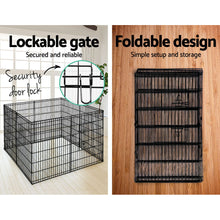Load image into Gallery viewer, i.Pet 36" 8 Panel Dog Playpen Pet Fence Exercise Cage Enclosure Play Pen