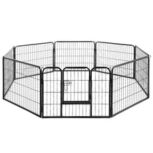 Load image into Gallery viewer, i.Pet 24" 8 Panel Dog Playpen Pet Exercise Cage Enclosure Fence Play Pen