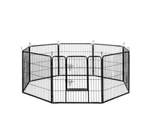 Load image into Gallery viewer, i.Pet 32" 8 Panel Dog Playpen Pet Exercise Cage Enclosure Fence Play Pen