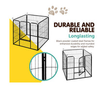 Load image into Gallery viewer, i.Pet 32" 8 Panel Dog Playpen Pet Exercise Cage Enclosure Fence Play Pen