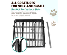 Load image into Gallery viewer, i.Pet 32" 8 Panel Dog Playpen Pet Exercise Cage Enclosure Fence Play Pen