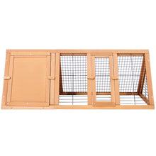 Load image into Gallery viewer, i.Pet Rabbit Hutch Wooden Chicken Coop Pet Hutch 119cm x 51cm x 44cm