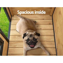 Load image into Gallery viewer, i.Pet Dog Pet Kennel Dog House Large Wooden 96cm x 69cm x 66cm