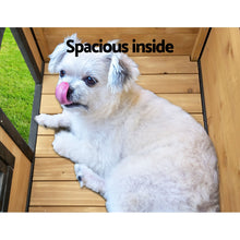 Load image into Gallery viewer, i.Pet Medium Wooden Pet Kennel