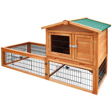Load image into Gallery viewer, i.Pet Rabbit Hutch Chicken Coop 155cm Tall Wooden Pet Hutch