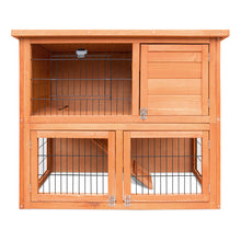 Load image into Gallery viewer, i.Pet Rabbit Hutch Hutches Large Metal Run Wooden Cage Chicken Coop Guinea Pig