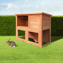 Load image into Gallery viewer, i.Pet Rabbit Hutch Hutches Large Metal Run Wooden Cage Chicken Coop Guinea Pig