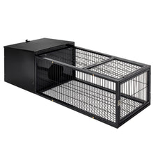 Load image into Gallery viewer, i.Pet Rabbit Cage 122x52cm Hutch Enclosure Carrier Metal