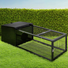 Load image into Gallery viewer, i.Pet Rabbit Cage 122x52cm Hutch Enclosure Carrier Metal