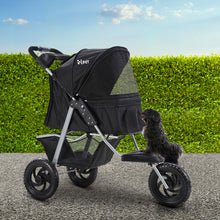 Load image into Gallery viewer, Foldable Pet Stroller - Large Black