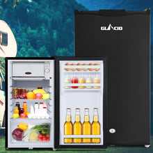 Load image into Gallery viewer, Glacio 95L Portable Fridge Bar Freezer Cooler Upright 12V/24V/240V Caravan 4WD Car Camping Black