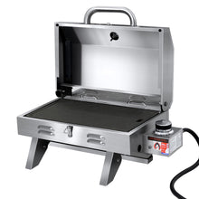 Load image into Gallery viewer, Grillz Portable Gas BBQ Grill with Double Sided Plate