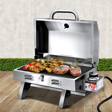 Load image into Gallery viewer, Grillz Portable Gas BBQ Grill with Double Sided Plate