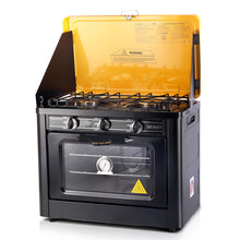 Load image into Gallery viewer, Devanti Portable Gas Oven LPG Black