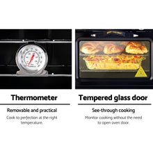 Load image into Gallery viewer, Devanti Portable Gas Oven LPG Black
