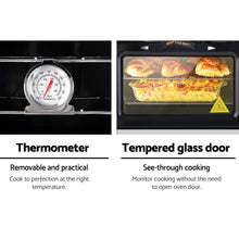 Load image into Gallery viewer, Devanti Portable Gas Oven LPG Silver