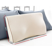 Load image into Gallery viewer, Giselle Memory Foam Pillow Neck Pillows Contour Rebound Pain Relief Support