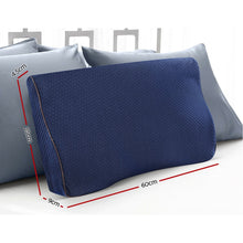 Load image into Gallery viewer, Giselle Memory Foam Pillow Neck Pillows Contour Rebound Pain Relief Support