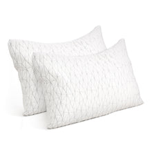 Load image into Gallery viewer, Giselle Bedding Set of 2 Rayon Single Memory Foam Pillow