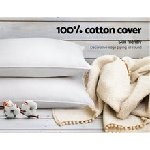 Load image into Gallery viewer, Giselle Bedding King Size 4 Pack Bed Pillow Medium*2 Firm*2 Microfibre Fiiling