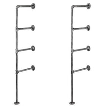 Load image into Gallery viewer, Artiss DIY Metal Ceiling Pipe Shelf Brackets