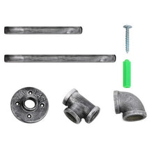 Load image into Gallery viewer, Artiss DIY Metal Ceiling Pipe Shelf Brackets