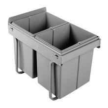 Load image into Gallery viewer, Cefito 2x20L Pull Out Bin - Grey