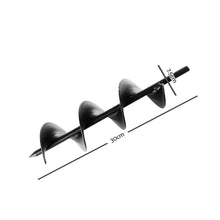 Load image into Gallery viewer, GIANTZ Power Garden Auger Small Earth Planter 75 X 300MM Black