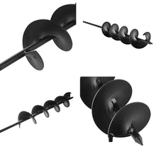 Load image into Gallery viewer, GIANTZ Power Garden Auger Small Earth Planter 75 X 600MM Black