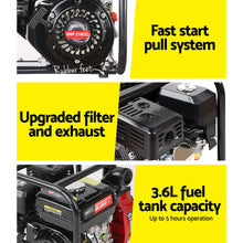 Load image into Gallery viewer, Giantz 2inch High Flow Water Pump - Black & Red