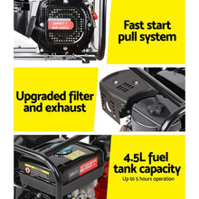 Load image into Gallery viewer, Giantz 2inch High Flow Water Pump - Black & Red
