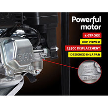 Load image into Gallery viewer, Giantz 8HP 3" Petrol Water Pump Garden Irrigation Transfer Blue