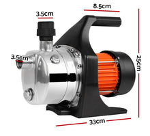 Load image into Gallery viewer, Giantz 800W Stainless Steel Garden Water Pump