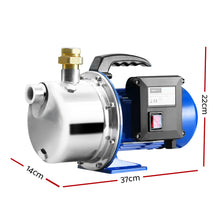 Load image into Gallery viewer, Giantz Water Pump High Pressure 1100W Stage Jet Rain Tank Pond Garden Irrigation