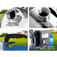 Load image into Gallery viewer, Giantz Water Pump High Pressure 1100W Stage Jet Rain Tank Pond Garden Irrigation