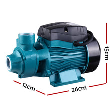 Load image into Gallery viewer, Giantz Peripheral Water Pump Clean Garden Farm Rain Tank Irrigation Electric QB60