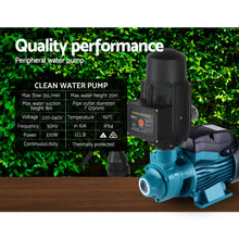 Load image into Gallery viewer, Auto Peripheral Water Pump Electric Clean Garden Farm Rain Tank Irrigation QB60