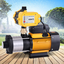 Load image into Gallery viewer, Giantz Multi Stage Water Pump Pressure Rain Tank Garden Farm House Irrigation 2000W Yellow Controller