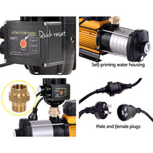 Load image into Gallery viewer, Giantz 2500W Multi Stage Water Pump Pressure Rain Tank Farm House Irrigation
