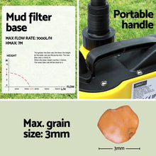 Load image into Gallery viewer, Giantz Garden Water Submersible Pump 400W Dirty Bore Sewerage Tank Well Steel