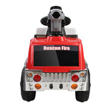 Load image into Gallery viewer, Rigo Kids Ride On Fire Truck Motorbike Motorcycle Car Red Grey