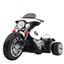 Load image into Gallery viewer, Rigo Kids Ride On Motorbike Motorcycle Toys Black White