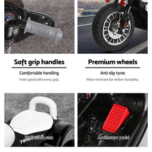 Load image into Gallery viewer, Rigo Kids Ride On Motorbike Motorcycle Toys Black White