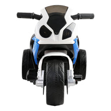 Load image into Gallery viewer, Kids Electric Ride On Car Police Motorcycle Motorbike BMW Licensed S1000RR Blue